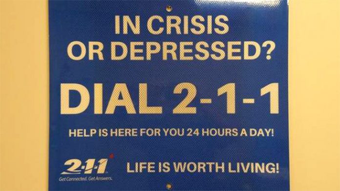 Número 211 será de ajuda a pessoas com pensamentos suicidas