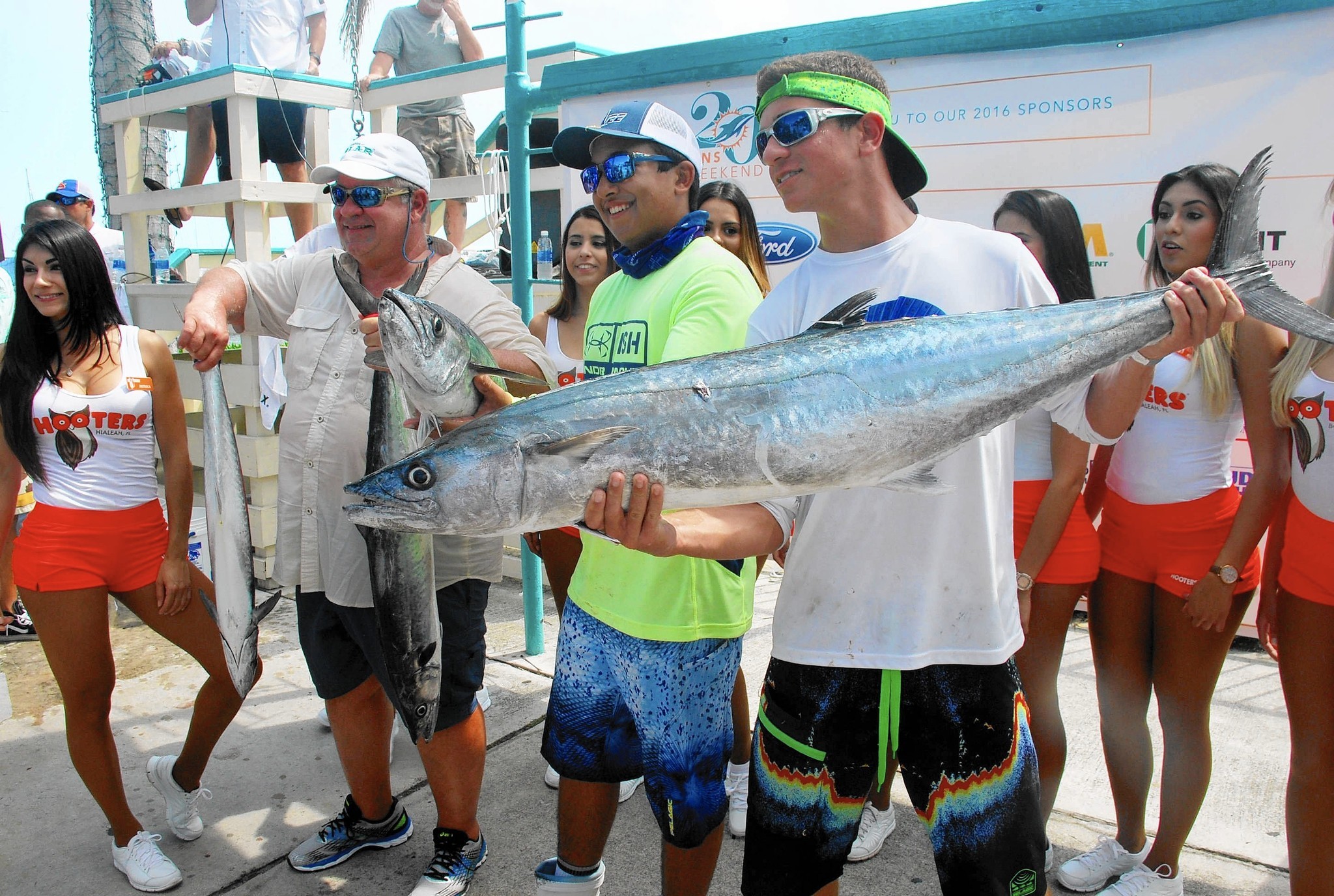 Evento de pesca em Deerfield Beach (Foto: SunSentinel)