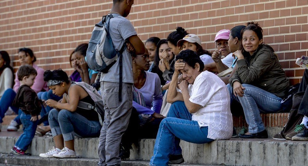 Imigrantes venezuelanos chegam a Roraima