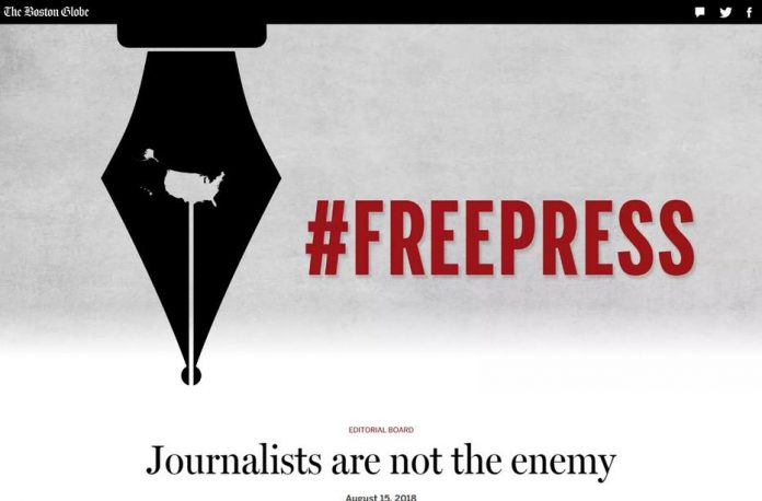 Movimento Free Press ganhou as páginas de 300 jornais