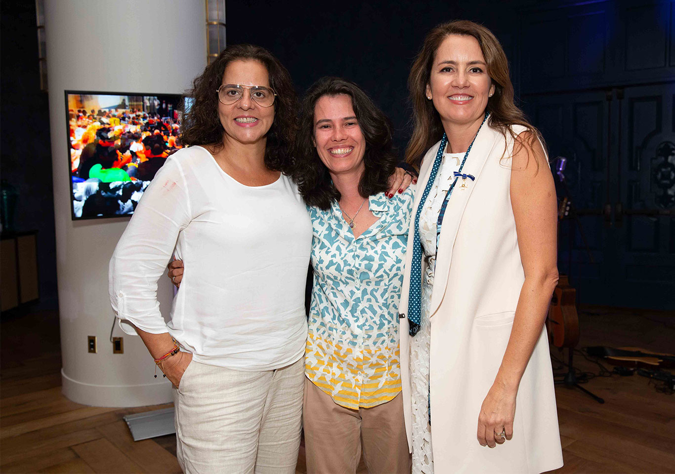 Adriana Dutra, Fabiana Cunha e Viviane Spinelli