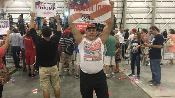 Cesar Sayoc é fanático pelo presidente Trump