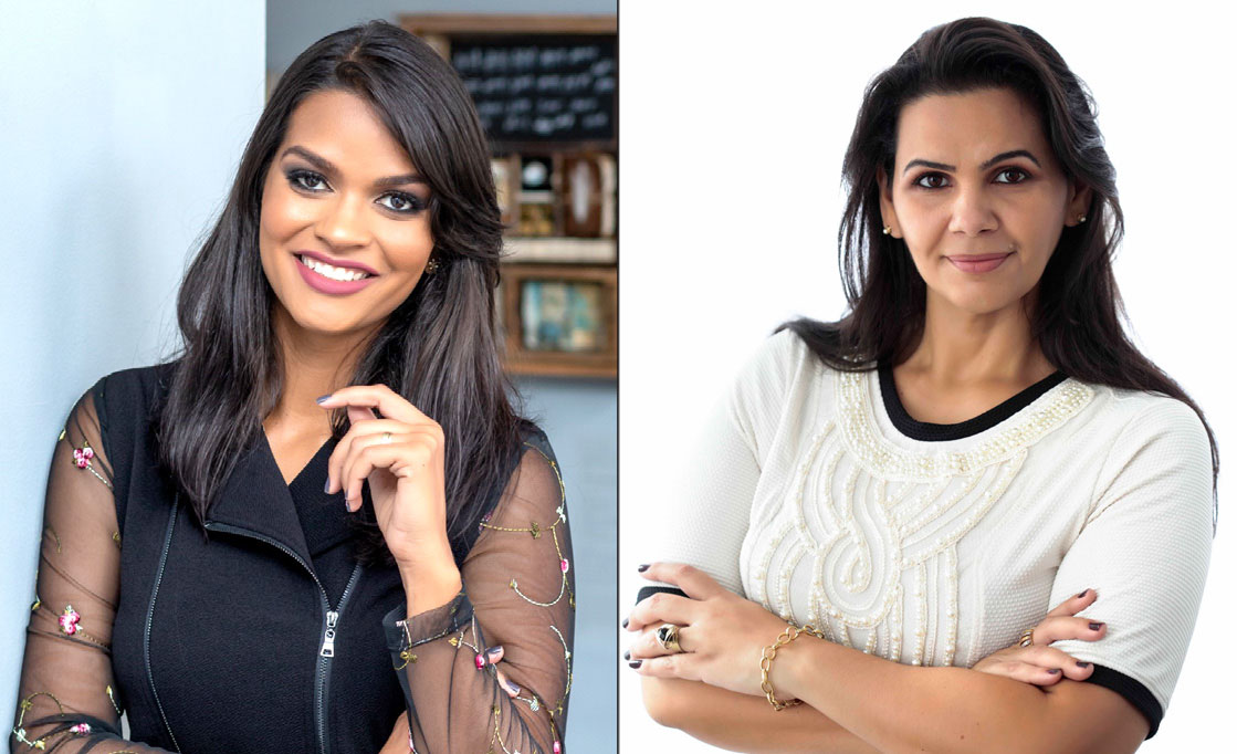 Empresárias Renata Rodrigues e Glazyelle Oliveira