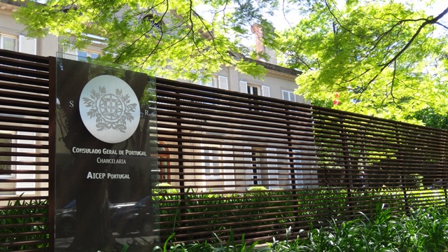 Fachada do Consulado Geral de Portugal em SP