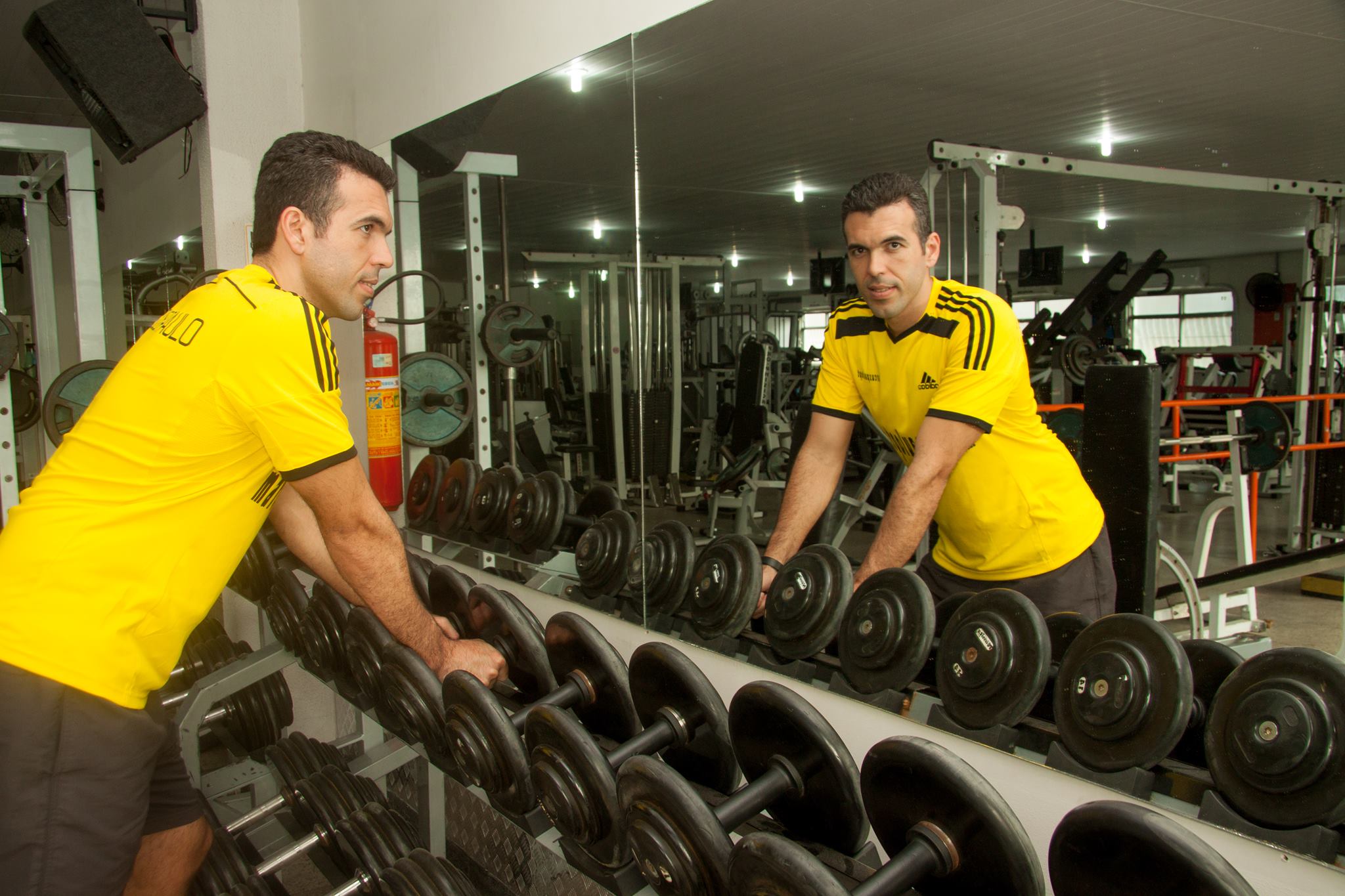 O personal trainer Marcus Paulo