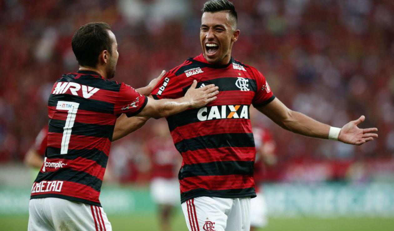 O colombiano Uribe abriu o caminho para a vitória do Flamengo sobre o Grêmio