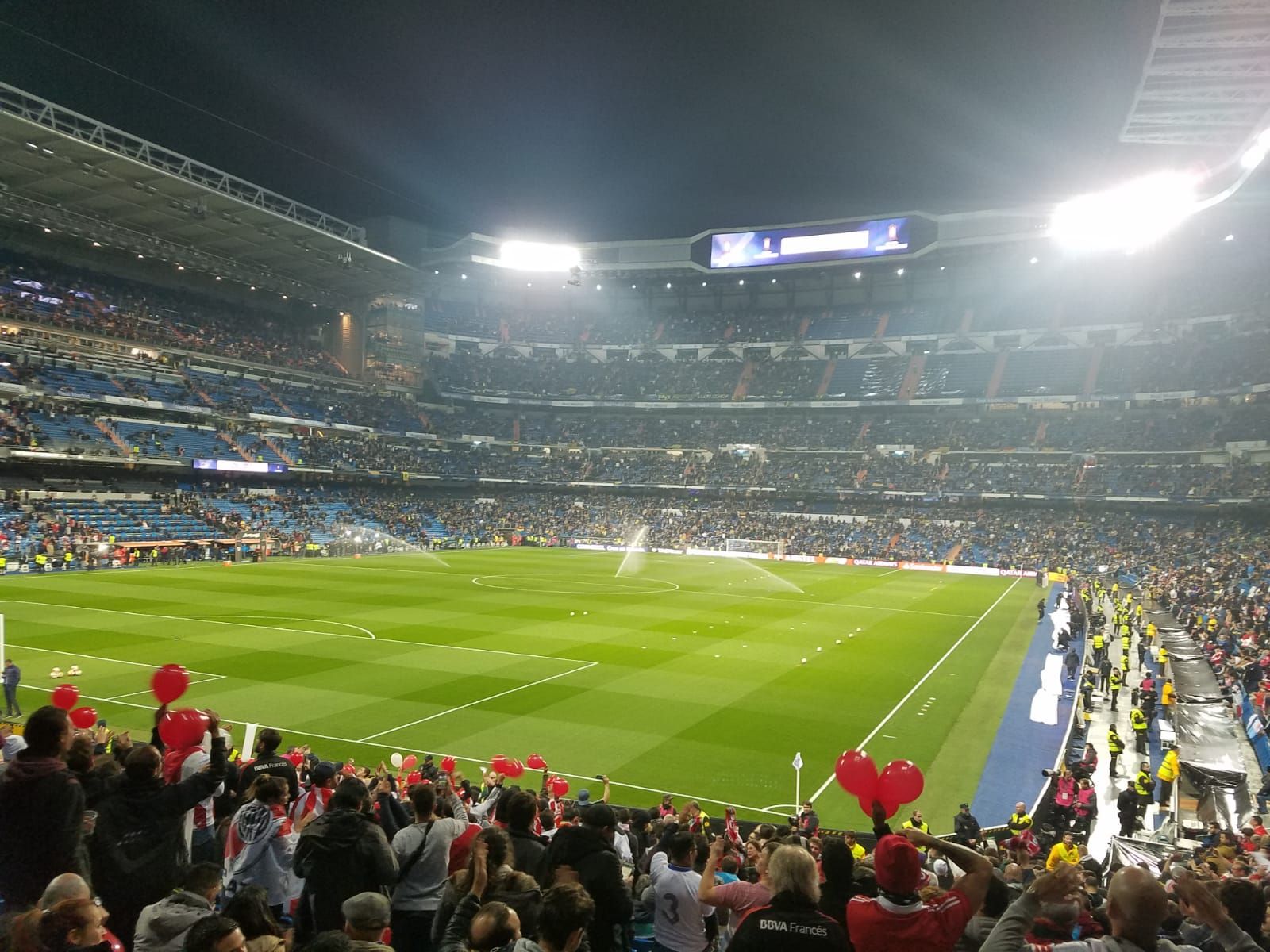 Estádio Santiago Bernabéu sediou a final da Copa Libertadores da América 2018