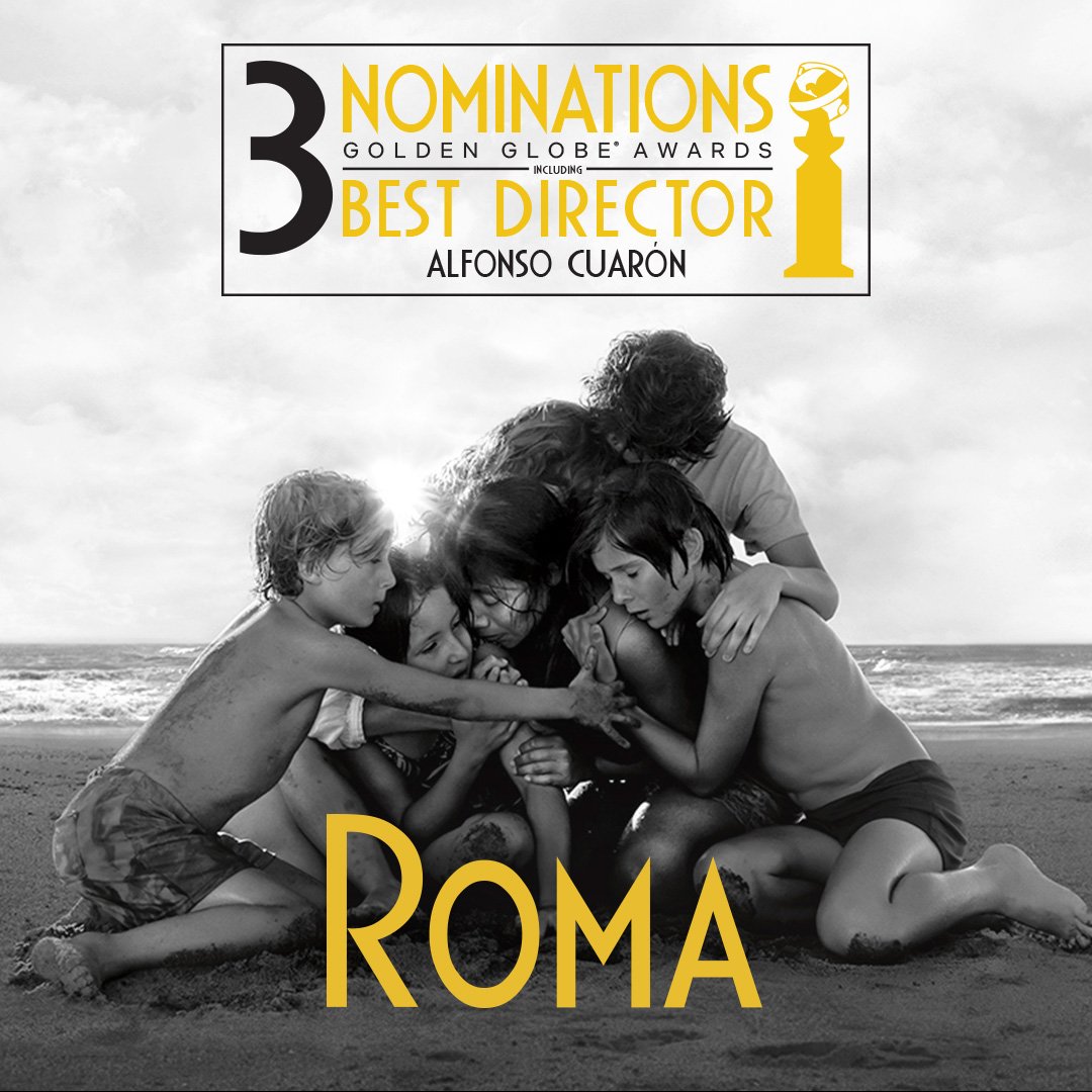 Roma aparece como favorito ao Oscar de melhor filme estrangeiro