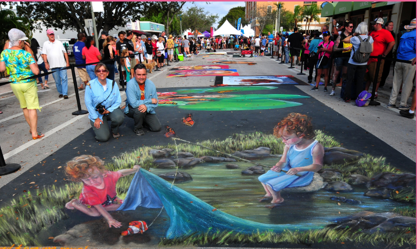 Festival de arte acontece nas ruas de Lake Worth este fim de semana (Foto: Robert Dreverman)