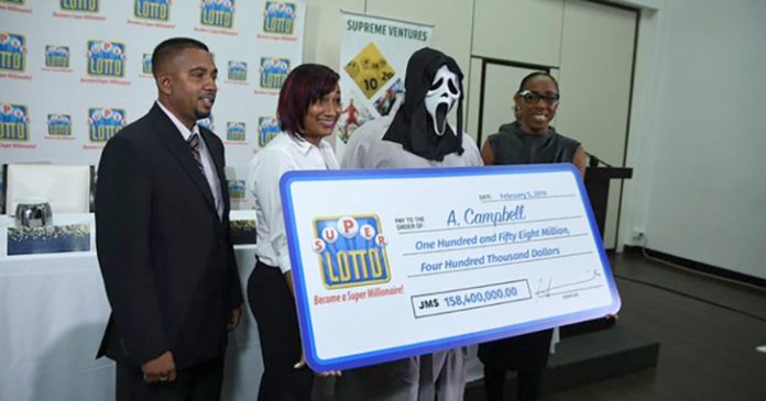 Ganhador de loteria na Jamaica optou por se esconder