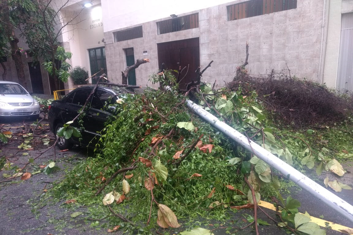 Temporal no Rio de Janeiro FOTO Agência Brasil