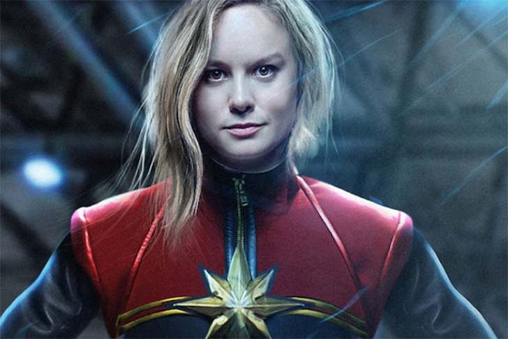 Brie Larson como Captain Marvel