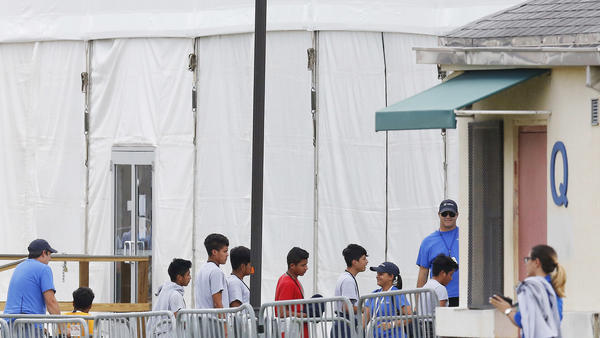 Homestead Temporary Shelter for Unnaccompanied Children FOTO Brynn Anderson AP