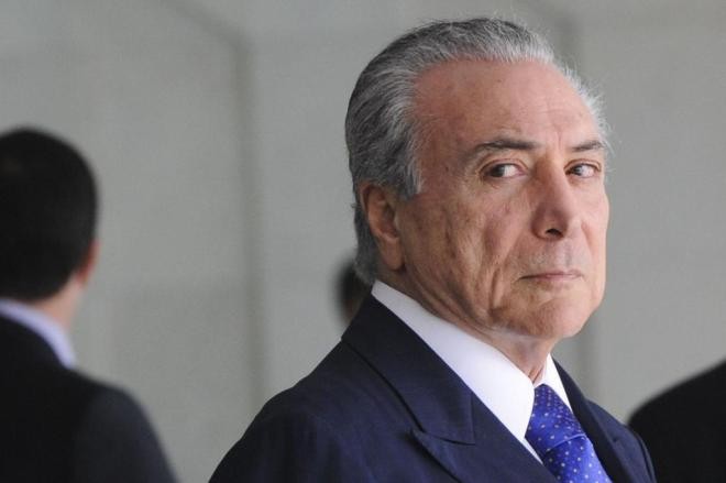 Michel Temer foi solto na segunda-feira (25)