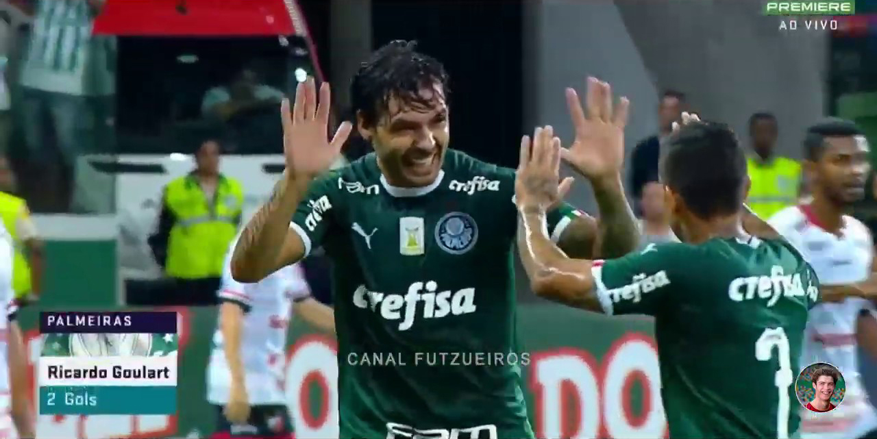 Ricardo Goulart estreou em alto estilo com dois gols e um passe na vitória do Verdão