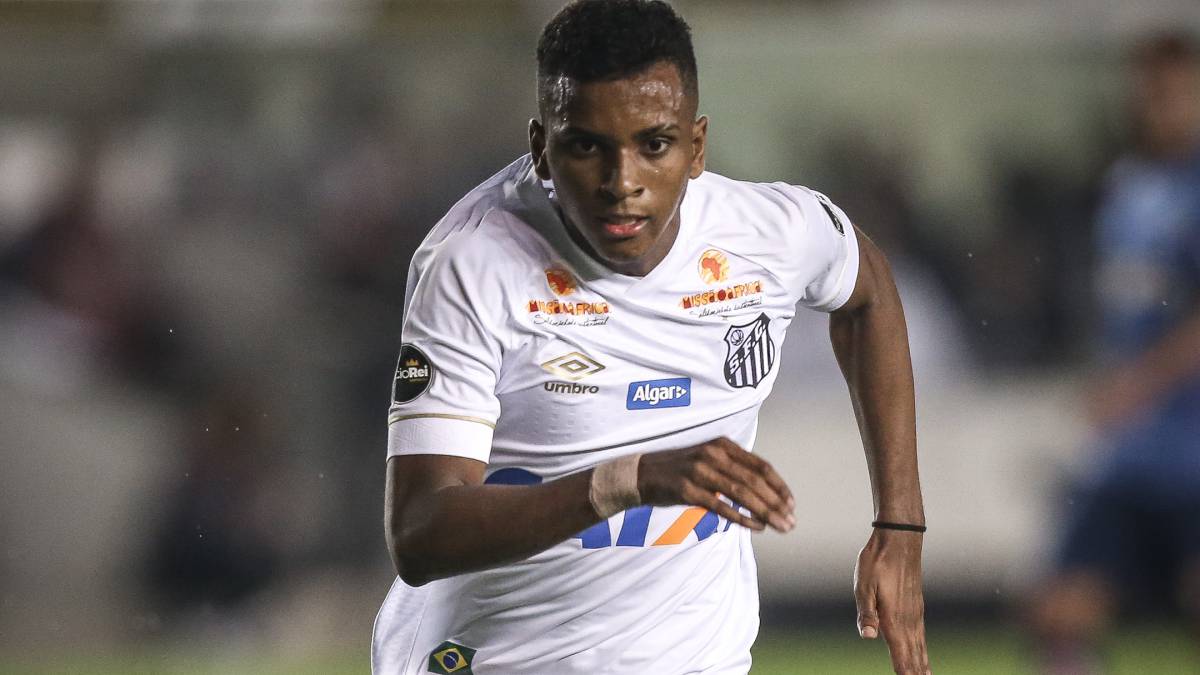 Rodrygo, já negociado com o Real Madrid, quer deixar o Santos como campeão paulista