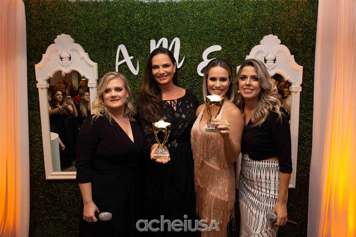 Lilian Mageski, Luiza Brunet, Fernanda Pontes e Ricarda Prado em evento promovido pela AME em Boca Raton Lilian Mageski, Luiza Brunet, Fernanda Pontes e Ricarda Prado em evento promovido pela AME em Boca Raton