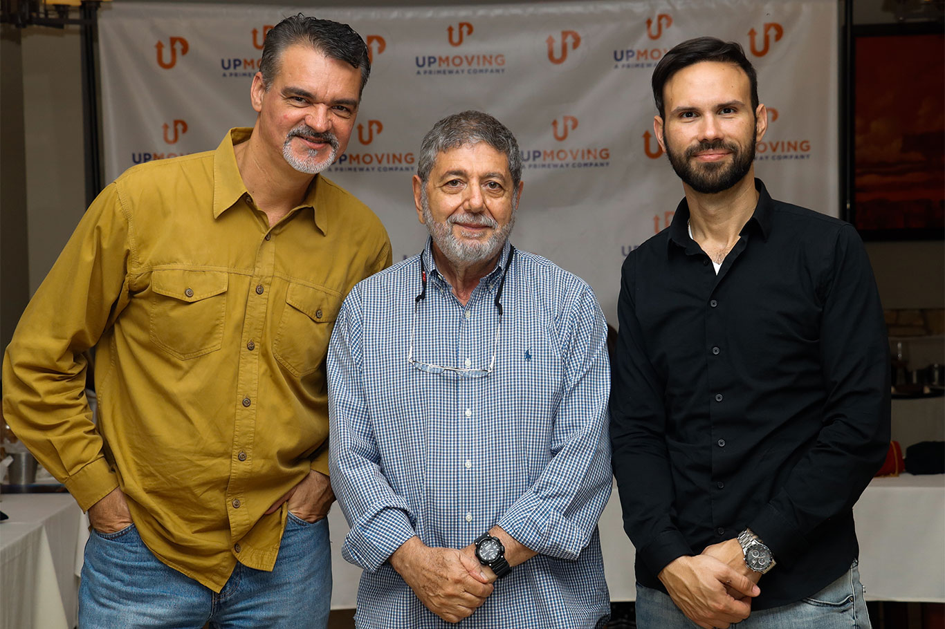 Marcos Munhoz, Lineu Vitale e Rodrigo Stegani