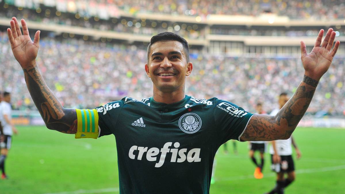 Dudu comandou o Palmeiras na vitória do Verdão sobre o Junior Barranquilla