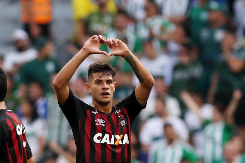 Bruno Guimarães é uma das revelações do Furacão em 2019