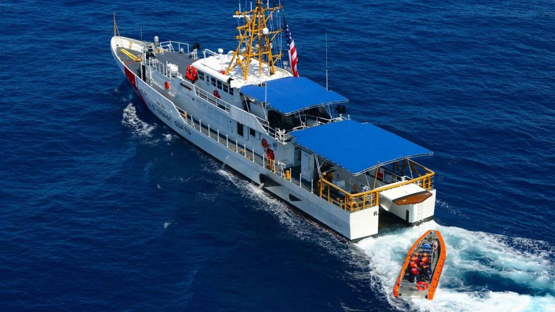 Guarda Costeira auxiliou no socorro da vítima, mas não adiantou FOTO US Coast Guard