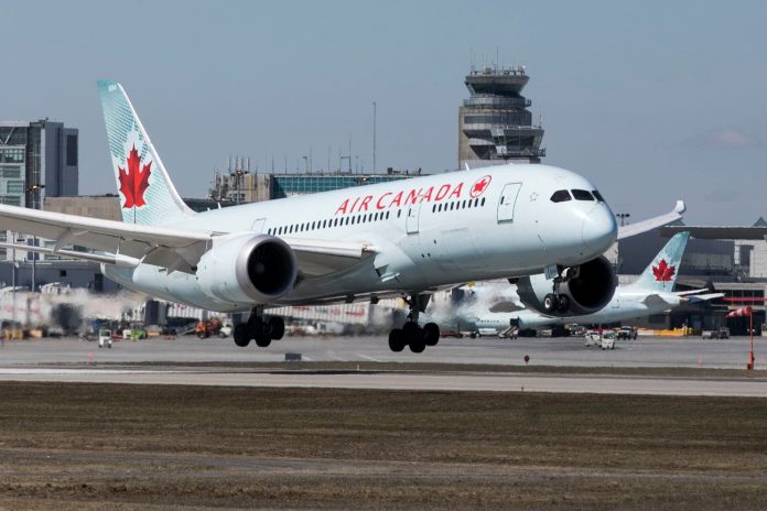 Air Canada confirmou o ocorrido e disse estar investigando (Foto Sipa USA/AP)