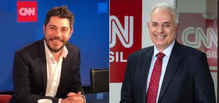 Evaristo Costa e Willian Waack foram contratados pela CNN Brasil