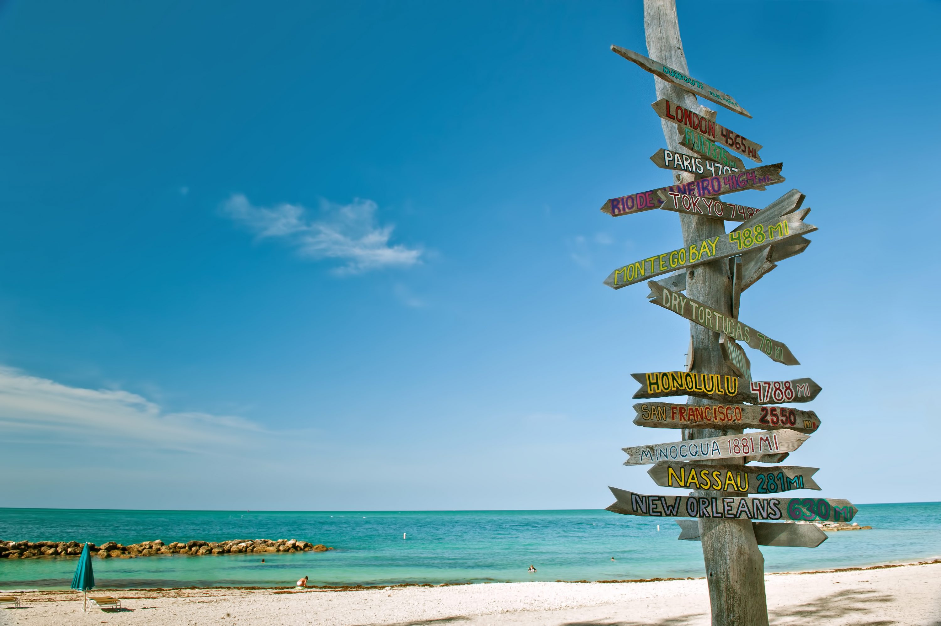 Praia de Key West, FL (Foto: Adobe)
