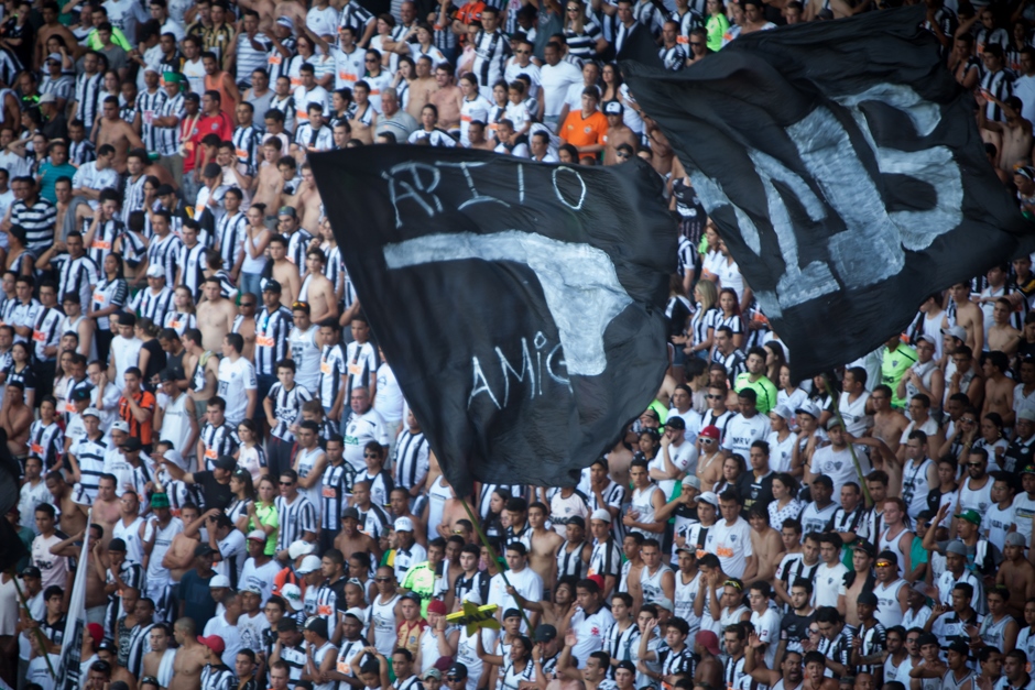 Torcedores do Atlético-MG aplaudiram a equipe, mesmo sendo desclassificada da CB (Foto: Cristiane Mattos/Wikimedia commons)