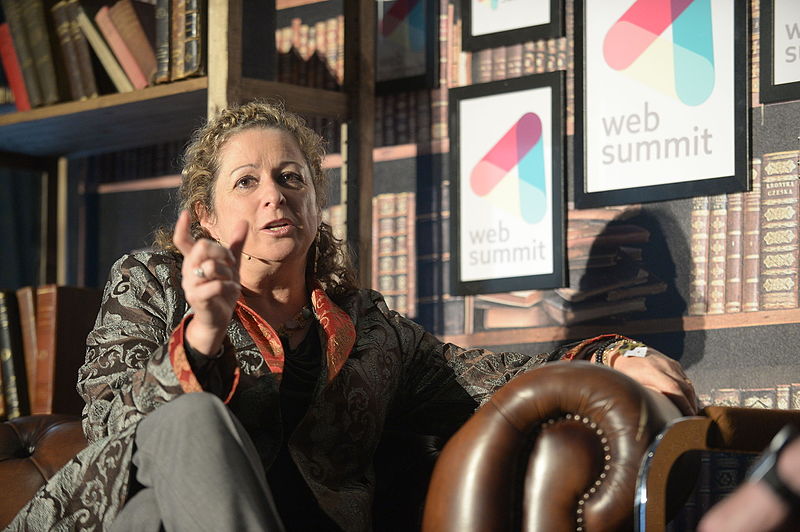 Abigail Disney criticou o tratamento a funcionários do complexo (Foto Barry Cronin - SPORTSFILE - Web Summit)