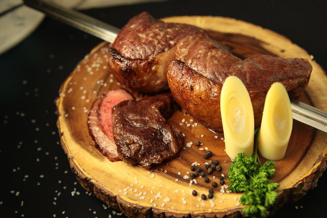 Churrasco é um dos pratos da semana de gastronomia