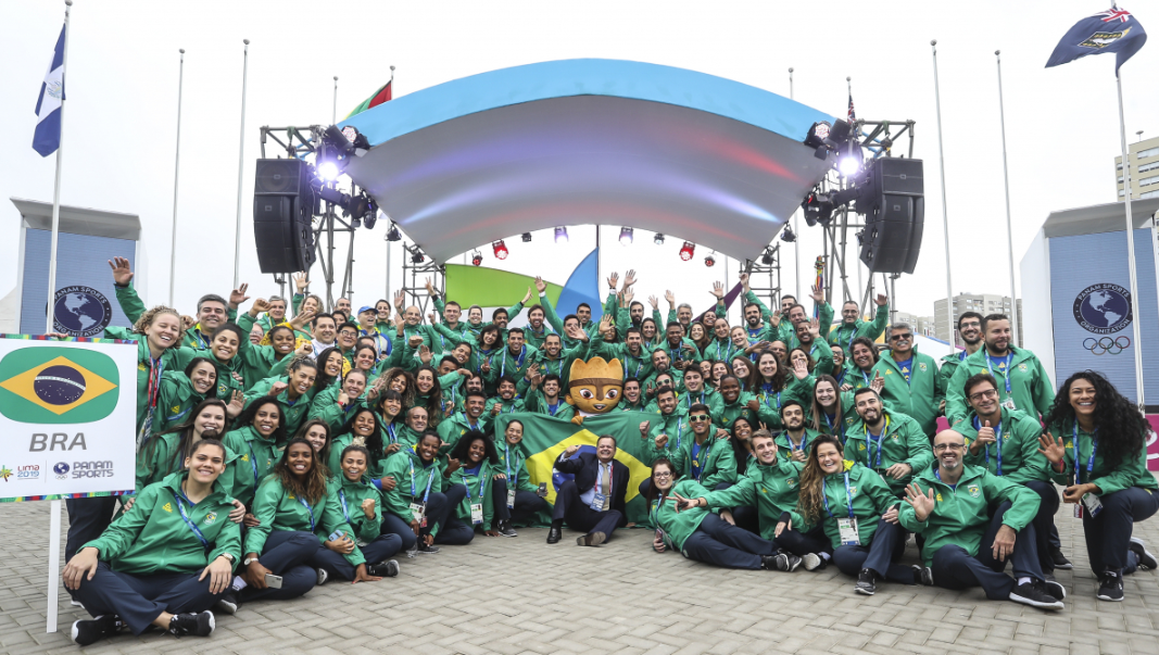 Mais de 480 atletas brasileiros disputam os Jogos Pan-Americanos de Lima (Foto: Wander Roberto/COB)