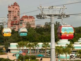 Novo teleférico da Disney será inaugurado em setembro (Foto Blog Disney Parks)