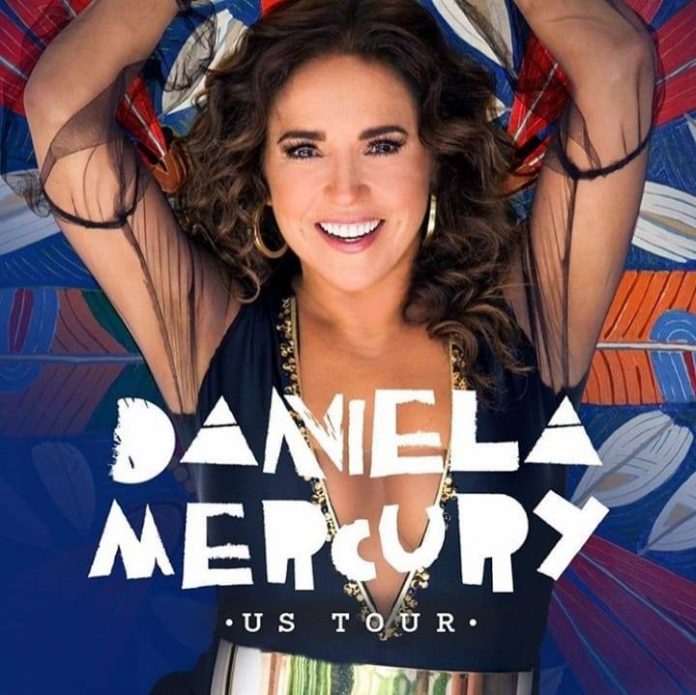 Daniela Mercury vai passar por diversas cidades nos EUA em setembro (Foto: Facebook Daniela Mercury) Daniela Mercury vai passar por diversas cidades nos EUA em setembro (Foto: Facebook Daniela Mercury)