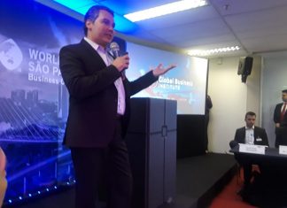 Global Business Institute participa de seminário de internacionalização em São Paulo Manuel Suhet, CEO do Global Business Institute (Foto: Antonio Tozzi/AcheiUSA)