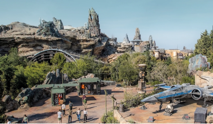 Star Wars Galaxy's Edge é uma das atrações mais esperadas pelos fãs da saga (Foto Divulgação DisneyGo)