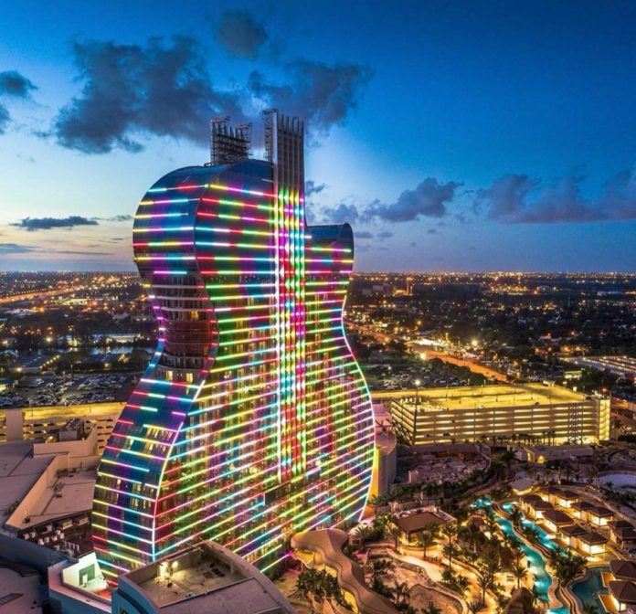 Complexo de entretenimento é inaugurado em Hollywood, Flórida (Foto Seminole Hard Rock Hotel & Casino Hollywood )