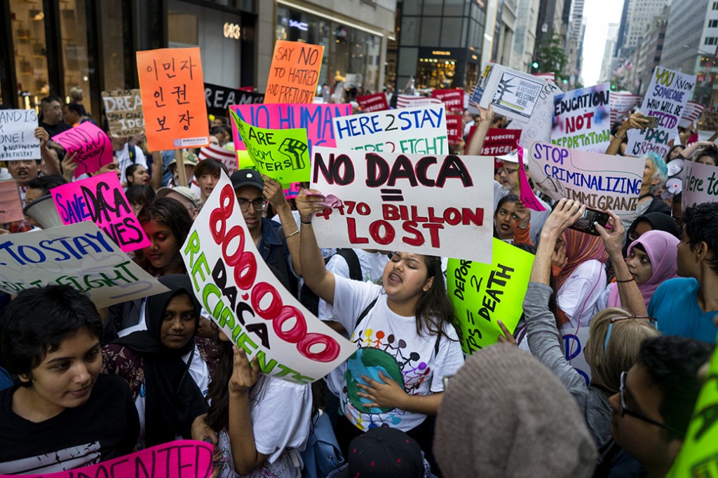 Cerca de 157 mil jovens correm risco de deportação com o fim do DACA (Foto: Craig Ruttle/AP)
