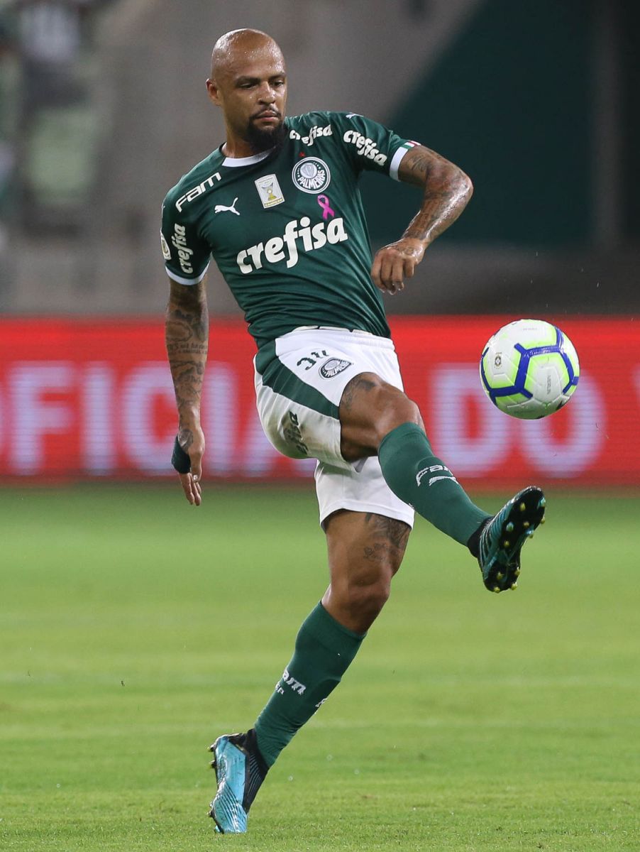 Autor do gol da vitória palmeirense, Felipe Melo faz uma temporada muito boa (Foto: Cesar Greco/Ag. Palmeiras)