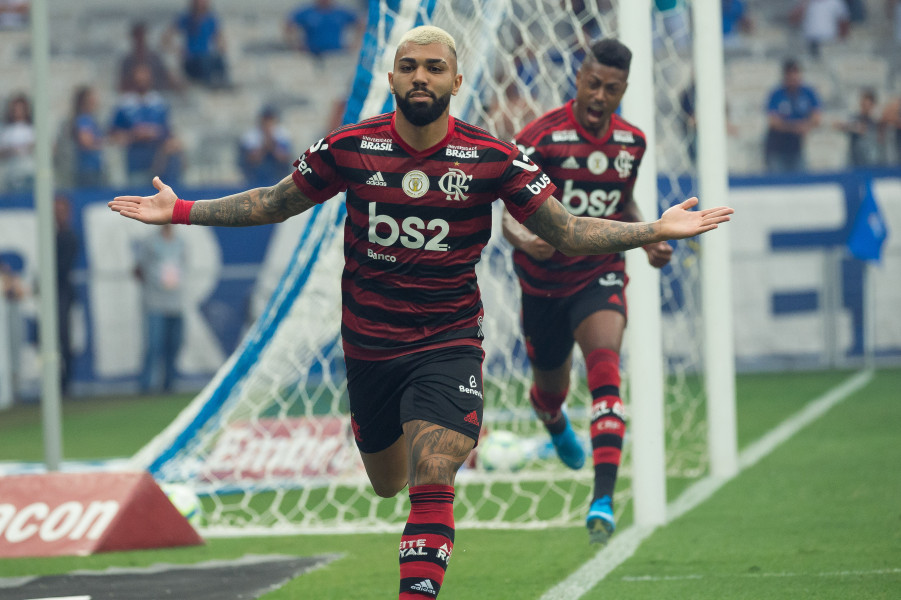 Gabigol desfalcará o Flamengo durante duas partidas do Campeonato Brasileiro (Foto: Alexandre Vidal/Flamengo)