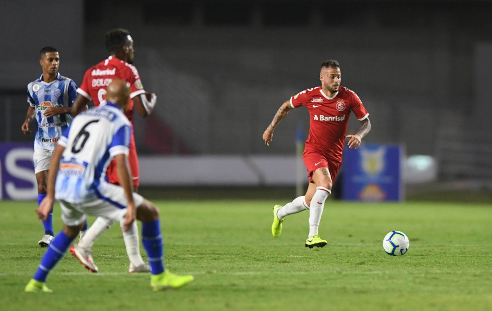 Nico Lopez foi o único a jogar bem na derrota do Inter para o CSA. (Foto: Ricardo Duarte/Internacional)