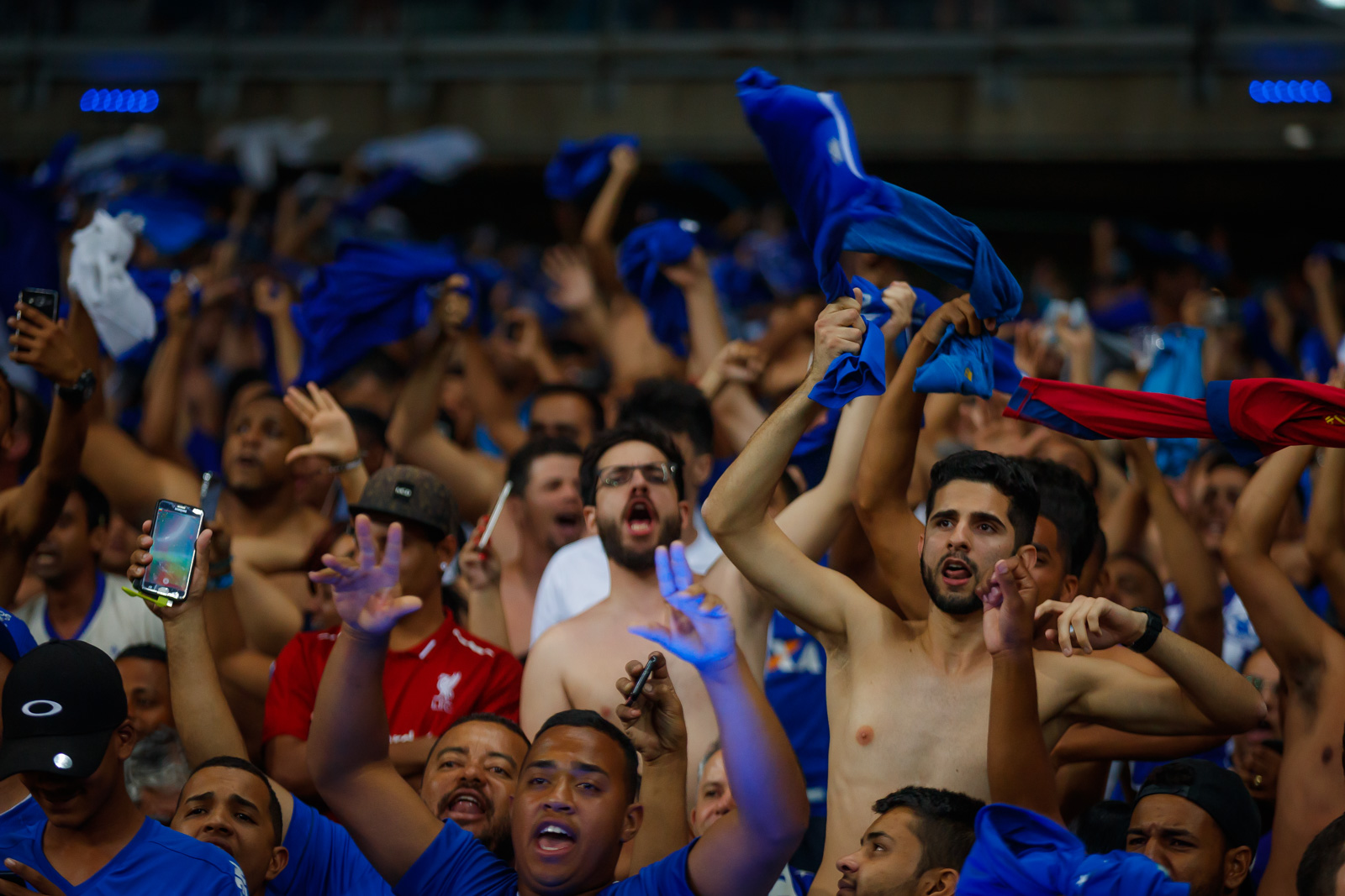 Torcida do Cruzeiro fez sua parte e lotou o Mineirão para incentivar o time na vitória sobre o São Paulo (Foto: Vinicius Silva/Cruzeiro)