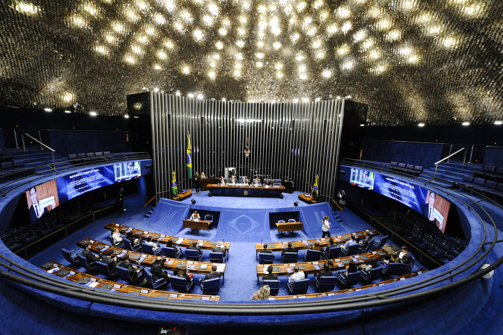 Senado aprovou os destaques da reforma, que deverá ser promulgada em novembro (Foto: Edilson Rodrigues/Agência Senado)