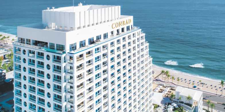 O Hotel Conrad Fort Lauderdale é a sede do Immersion USA, programa criado para orientar empresários brasileiros que desejam investir e/ou viver nos EUA (Foto: Divulgação)