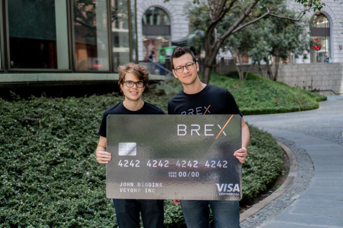 Henrique Dubugras e Pedro Franceschi Henrique Dubugras e Pedro Franceschi, 23 anos, fundadores da startup americana Brex (Foto: Brex)