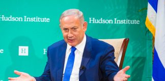 Netanyahu foi indiciado por crimes de suborno, fraude e quebra de confiança (Foto: Divulgação/Hudson Institute)