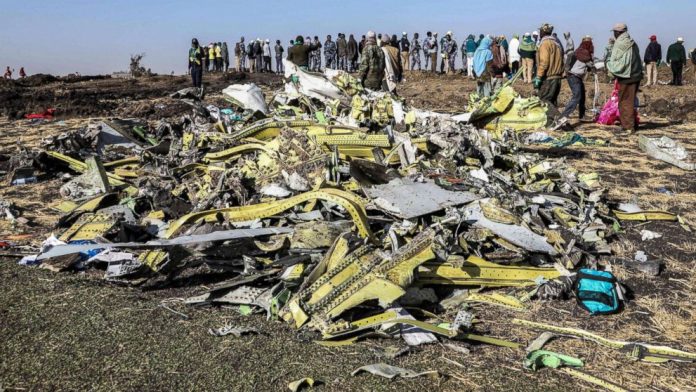 Há nove meses, o desastre na Etiópia matou 157 pessoas (Foto: reprodução da TV - ABC News)