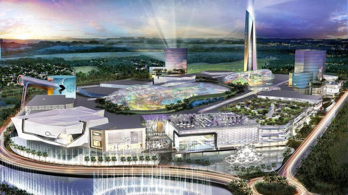 Miami: Maior shopping dos EUA ficará em Miami e terá pistas de