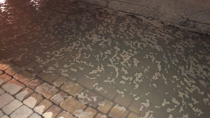 Esgoto a céu aberto levou muito transtornos a moradores de Fort Lauderdale (Foto Reprodução Local 10 News) Esgoto a céu aberto levou muito transtornos a moradores de Fort Lauderdale (Foto Reprodução Local 10 News)