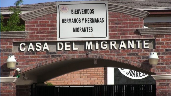 Casa Del Migranted in Juarez, Mexico, tem tido dificuldades em acomodar brasileiros (Foto Divulgação)